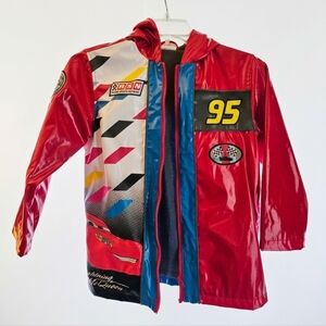 Disney Red and Blue Lightning McQueen Kids Jacket